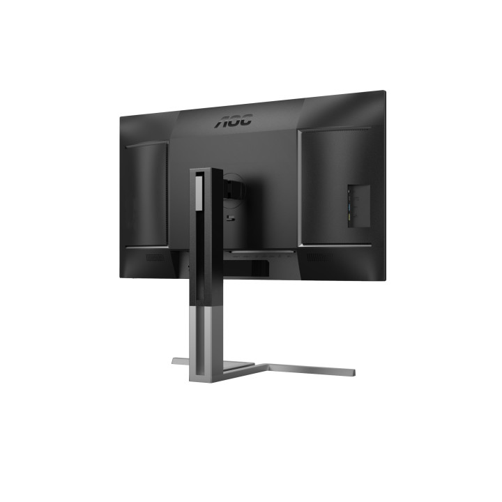Монитор AOC U27U3CV, 27" 4K UHD, Nano IPS, KVM функцията, Adaptive Sync, Flicker Free, Low Blue Light, KVM, USB-C Docking - 8