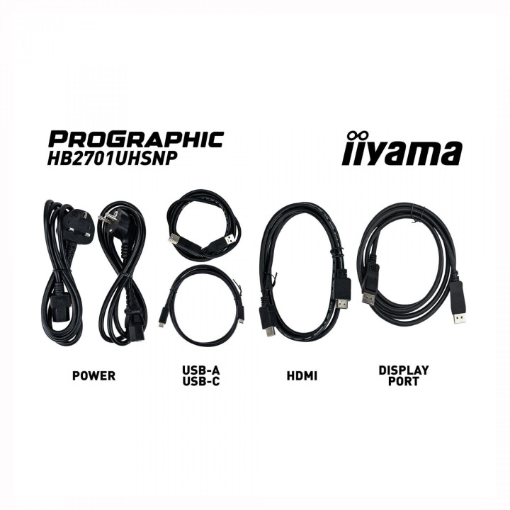 Монитор IIYAMA HB2701UHSNP-B1, 27" 4K UHD IPS, Pantone Validated - 14