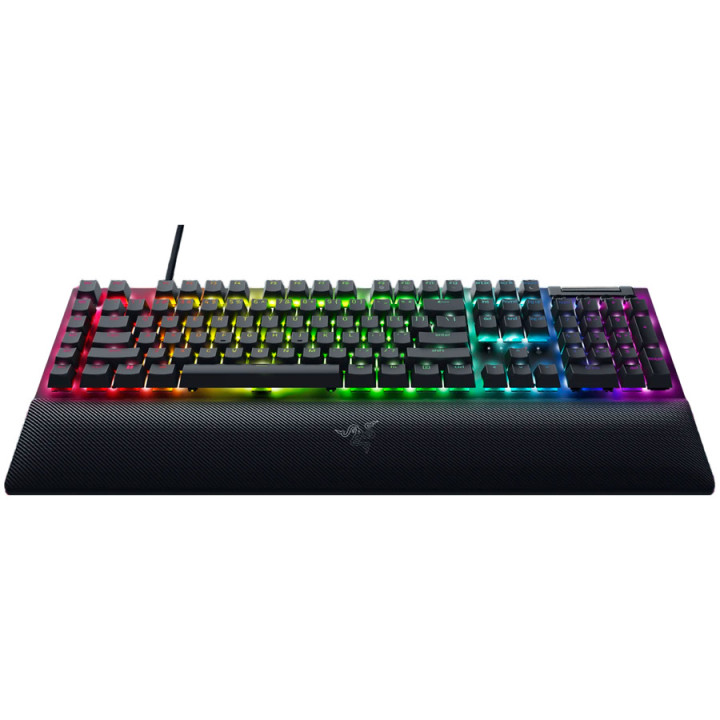 Механична геймърска клавиатура RAZER BlackWidow V4, жълти превключватели, пълен размер, USB кабел - RZ03-04691800-R3M1 - 4