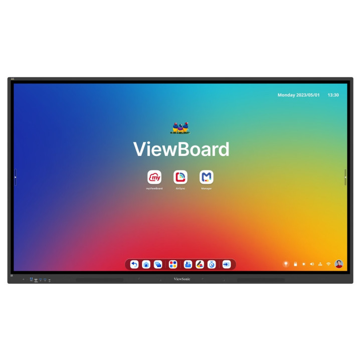 Интерактивен дисплей ViewSonic IFP7534, 75" 4K LED Infrared Multi Touch, Quad Core, 8GB RAM, 128GB Storage, Android 14 - 2