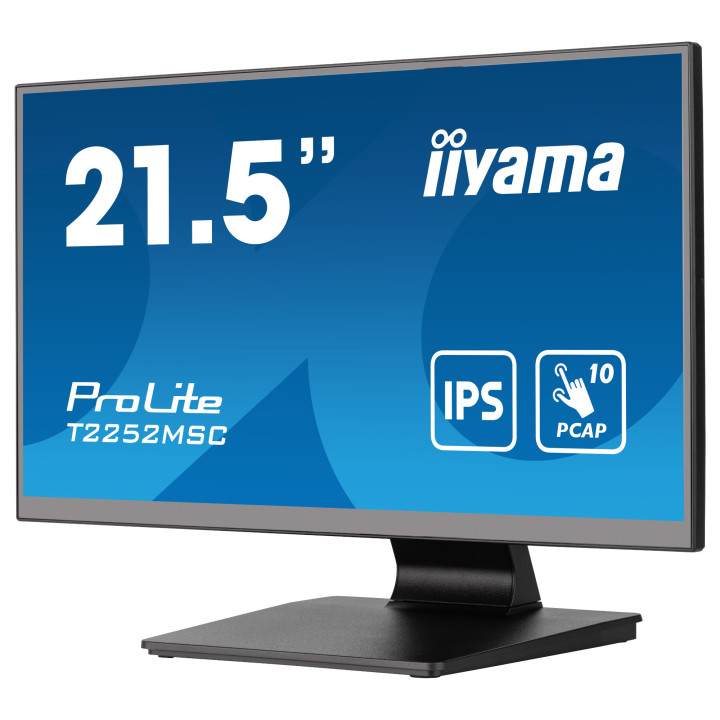 Монитор IIYAMA T2252MSC-B2, 21.5" Full HD IPS Touch - 4