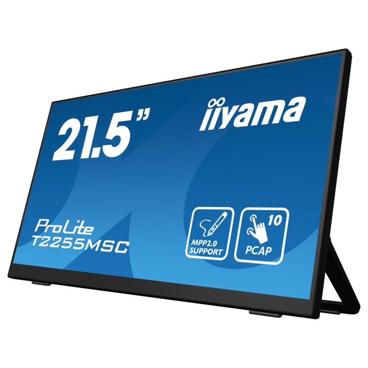 Преносим монитор IIYAMA T2255MSC-B1, 21.5" Full HD IPS Тъчскрийн - 3