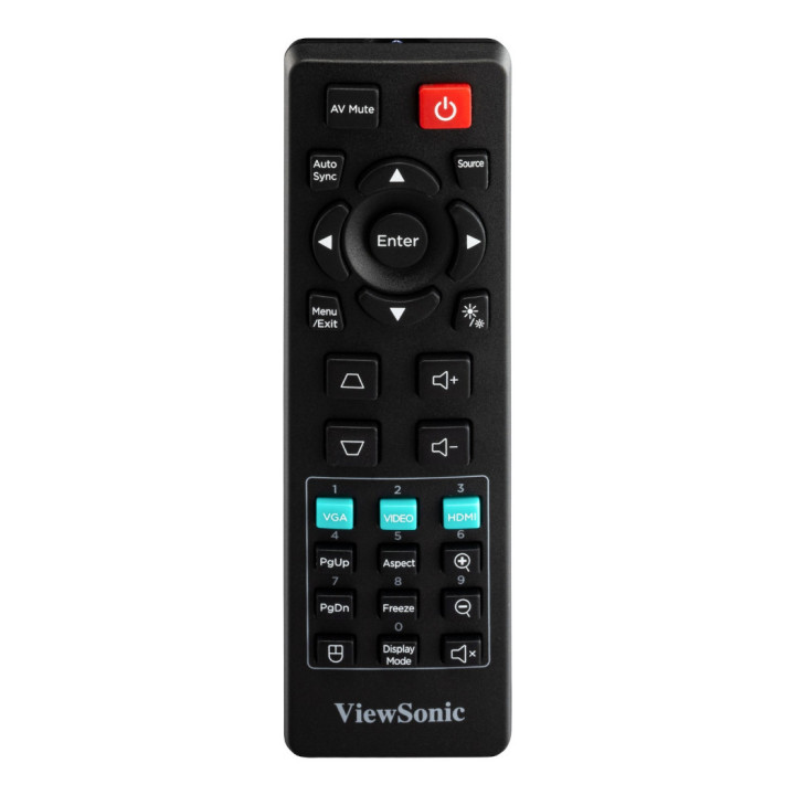 Проектор ViewSonic PA700W, 1280x800 WXGA, 4500 лумена, 12500:1 контраст - 16