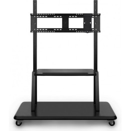 Стойка за монитор ViewSonic VB-STND-001-2C, VESA 200-800x200-600, метална полица - 1