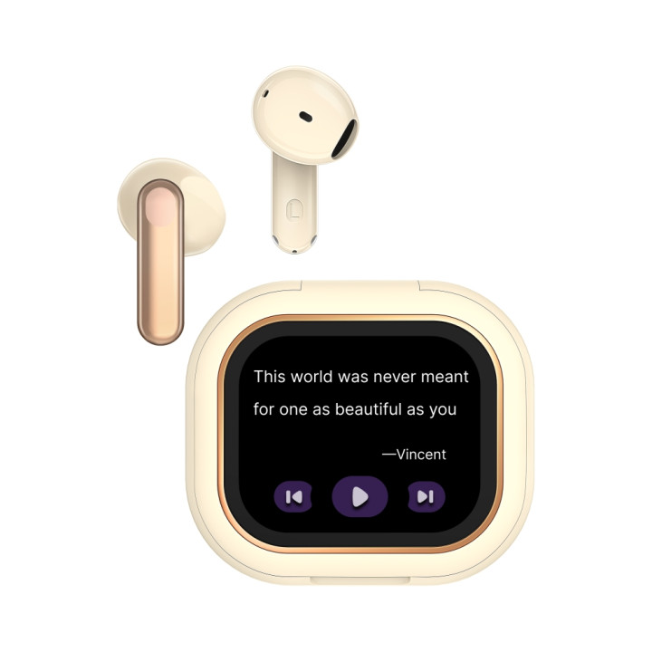 Bluetooth слушалки Honor CHOICE Cubuds, In-ear, Bluetooth 6.0, IP54, 7h работа, Khaki - 6978292320226 - 2