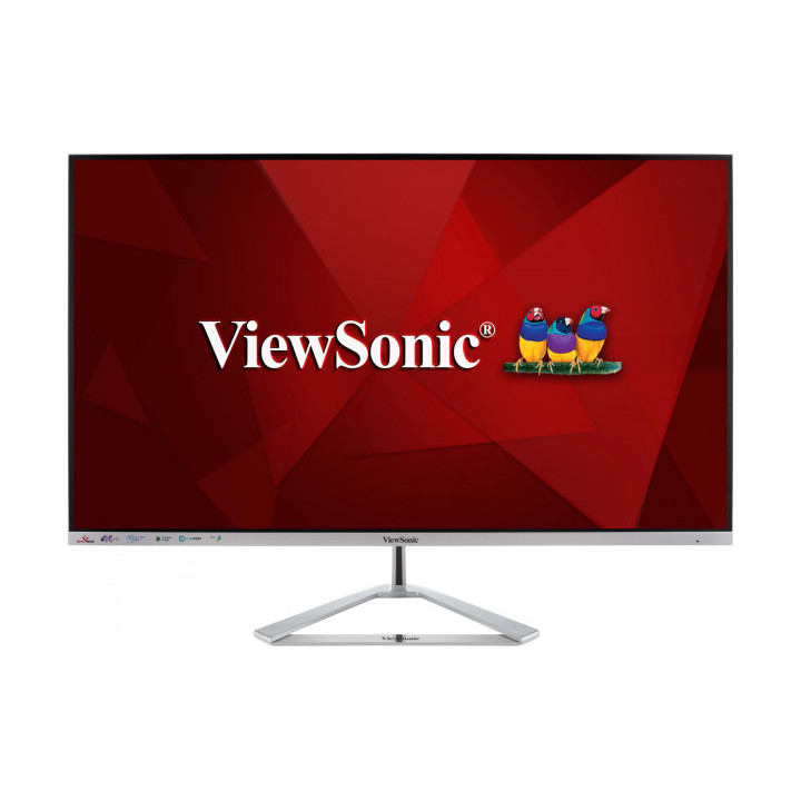 Монитор ViewSonic VX3276-4K-MHD, 31.5" 4K UHD VA, HDR10, вградени колонки - 1
