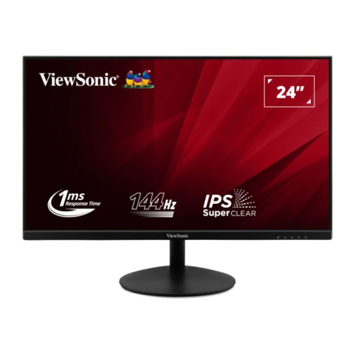 Монитор ViewSonic VA24E2-H, 23.8" Full HD IPS 144Hz, 1ms - 1