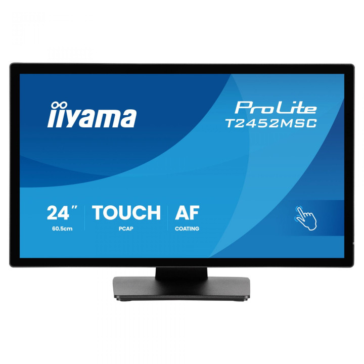 Монитор IIYAMA T2452MSC-B2, 24" Full HD IPS Touchscreen - 1