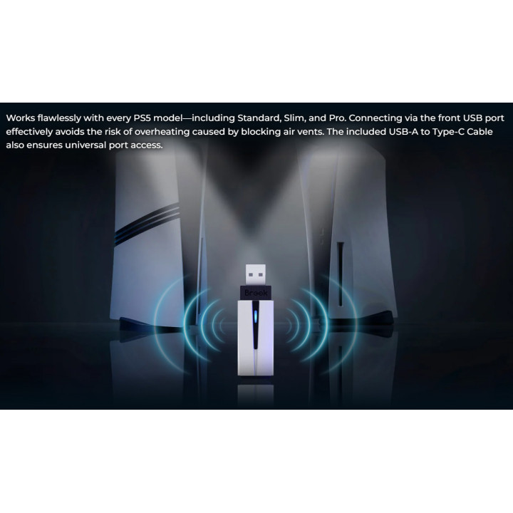 Конвертор Brook Gaming Wingman P5, PS5/PS4/PC - ZPP006W - 2