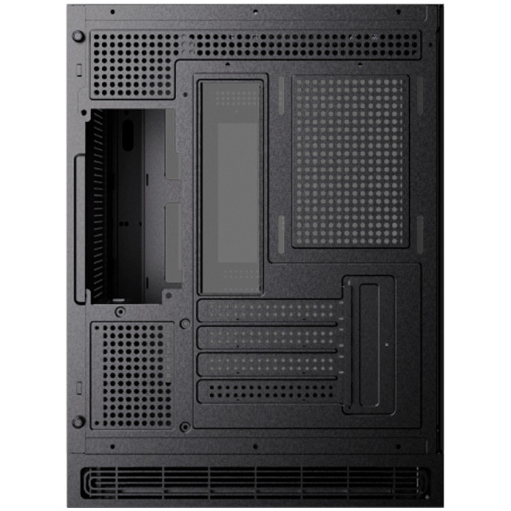 Компютърна кутия XIGMATEK Cloud M DGT 3AF, Midi Tower, Micro ATX, LCD дисплей, Темпериран стъкло, ARGB LED - EN49637 - 5