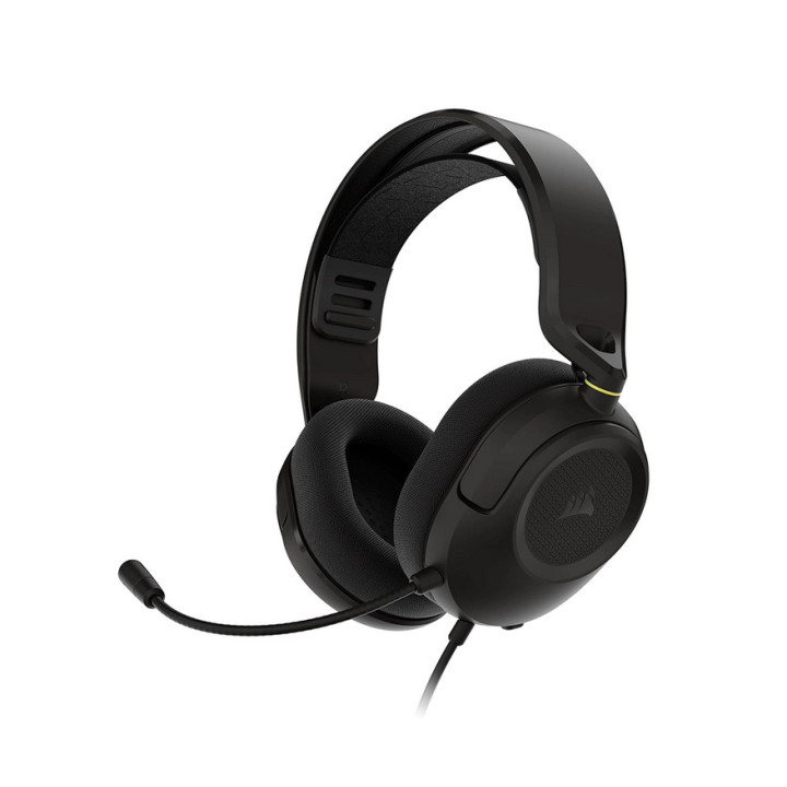 Геймърски слушалки Corsair HS35 v3 Carbon, 3.5mm/USB-A, 50mm, микрофон - CA-9011399-WW - 7