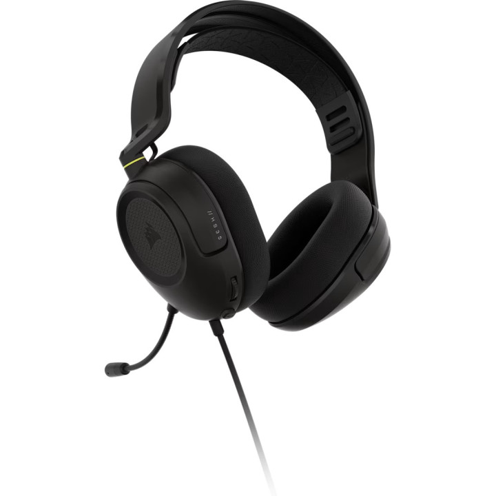 Геймърски слушалки Corsair HS35 v3 Carbon, 3.5mm/USB-A, 50mm, микрофон - CA-9011399-WW - 8