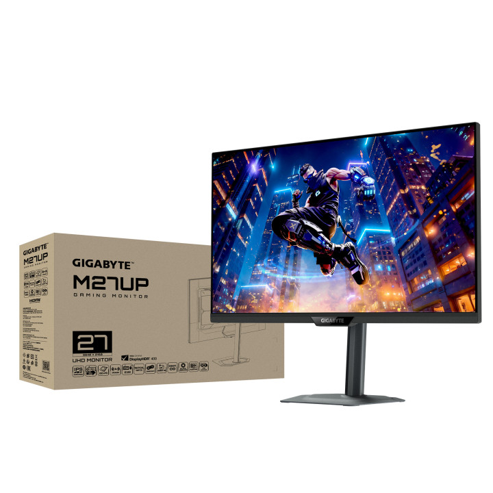 Монитор GIGABYTE M27UP, 27" 4K UHD IPS 160Hz - M27UP-EK - 7