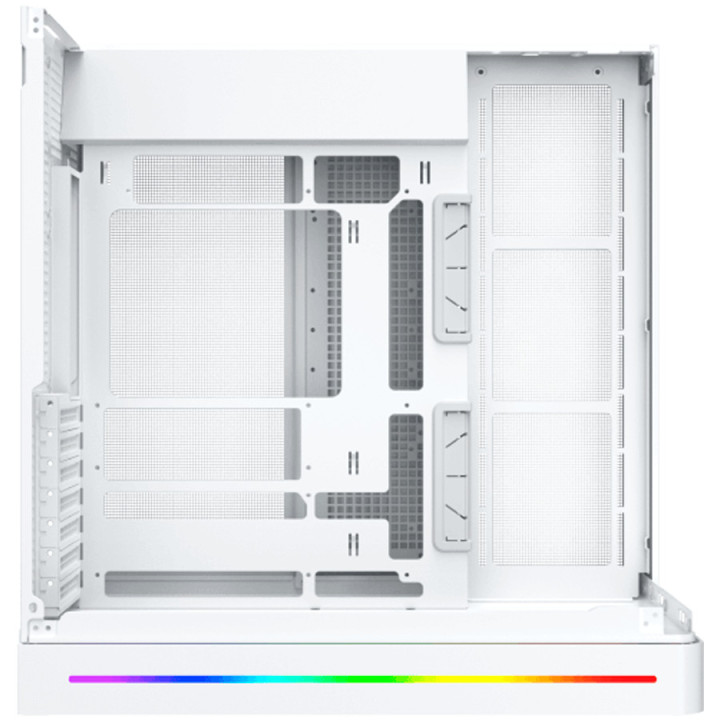 Кутия XIGMATEK Pano II Arctic, Midi Tower, Curved Tempered Glass, ARGB 8-вентилаторна система - EN48425 - 10