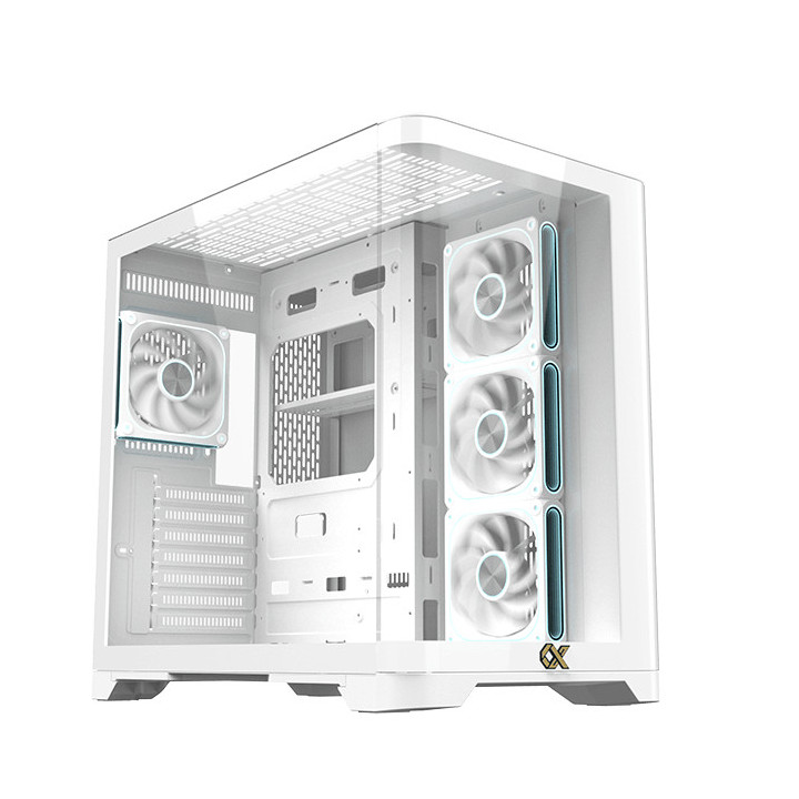 Кутия за компютър XIGMATEK Crystal Storm Arctic V2, Midi Tower EATX, Бял - EN49408 - 10