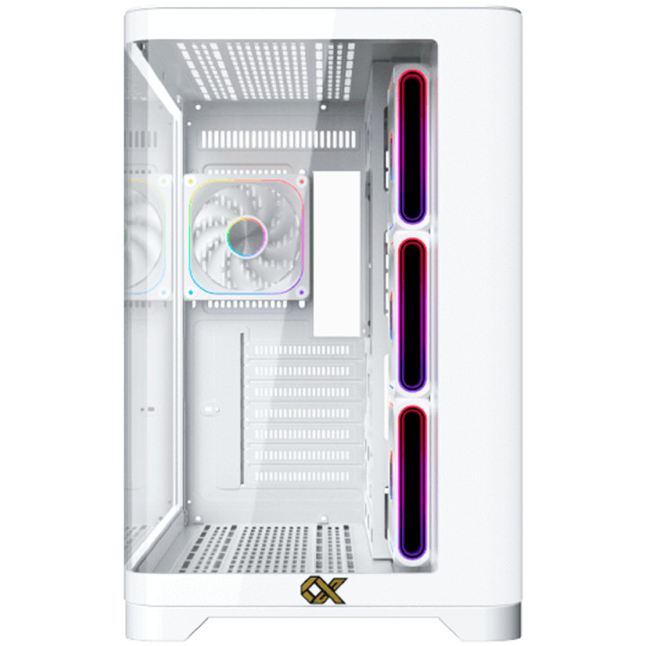 Кутия за компютър XIGMATEK Crystal Storm Arctic V2, Midi Tower EATX, Бял - EN49408 - 11