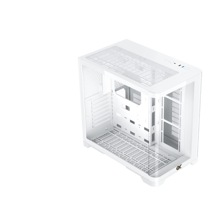 Кутия за компютър XIGMATEK Crystal Storm Arctic V2, Midi Tower EATX, Бял - EN49408 - 15