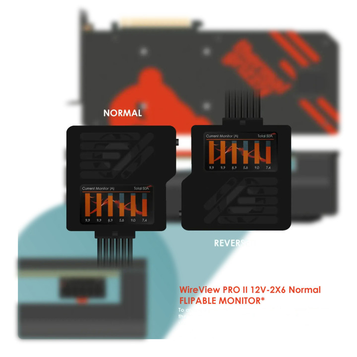 Датчик за видеокарта Thermal Grizzly WireView Pro II, 12V 2x6 конектор - TG-WV-P2-H19N - 2