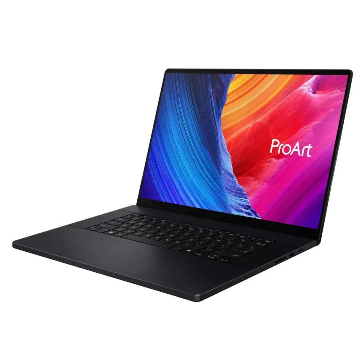 Лаптоп ASUS ProArt Studiobook P16 H7606WP-SR254X, 16" OLED 2.8K, AMD Ryzen AI 9 HX 370, RTX 5070 8GB GDDR7, 64GB LPDDR5X, 2TB SS