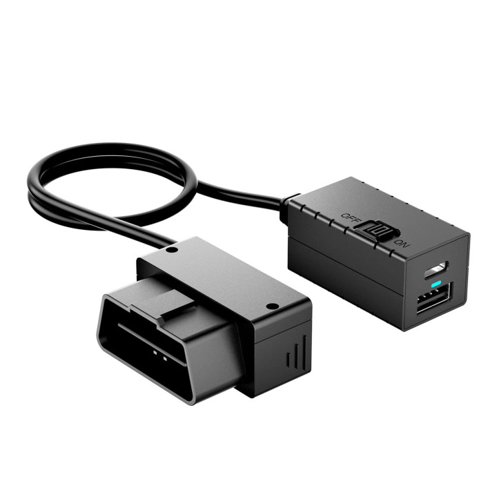 Инсталационен комплект VIOFO OP100, OBD-II интерфейс, двойни USB портове, поддръжка на паркинг режим - VIOFO-OP100 - 4