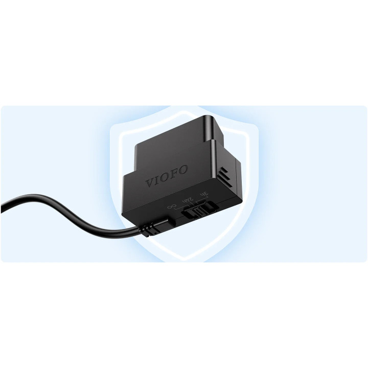 Инсталационен комплект VIOFO OP100, OBD-II интерфейс, двойни USB портове, поддръжка на паркинг режим - VIOFO-OP100 - 8