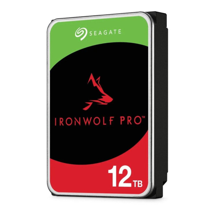 Твърд диск SEAGATE IronWolf PRO, 12TB, 7200RPM, 256MB, SATA3 - ST12000NT001 - 1