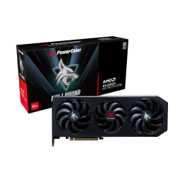 Видео карта PowerColor Radeon RX 9070 GRE Hellhound, 12GB GDDR6 - RX9070GRE 12G-L/OC - 1