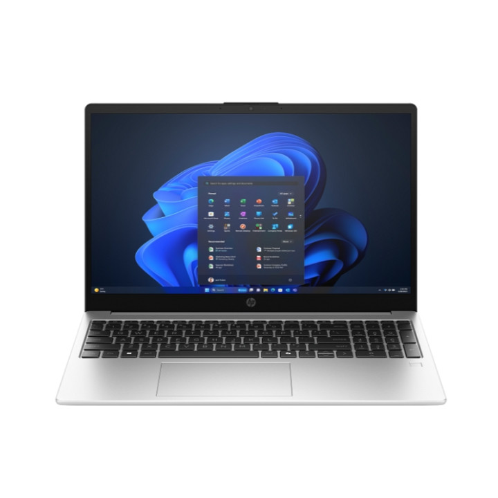 Лаптоп HP 250R G10 Turbo silver, 15.6" Full HD IPS, Intel Core 3 100U, 8GB DDR4 3200MHz, 512GB SSD PCIe, Free DOS - B9YN1ET - 1