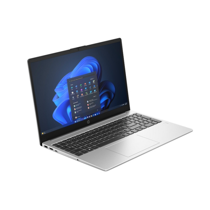 Лаптоп HP 250R G10 Turbo silver, 15.6" Full HD IPS, Intel Core 3 100U, 8GB DDR4 3200MHz, 512GB SSD PCIe, Free DOS - B9YN1ET - 3