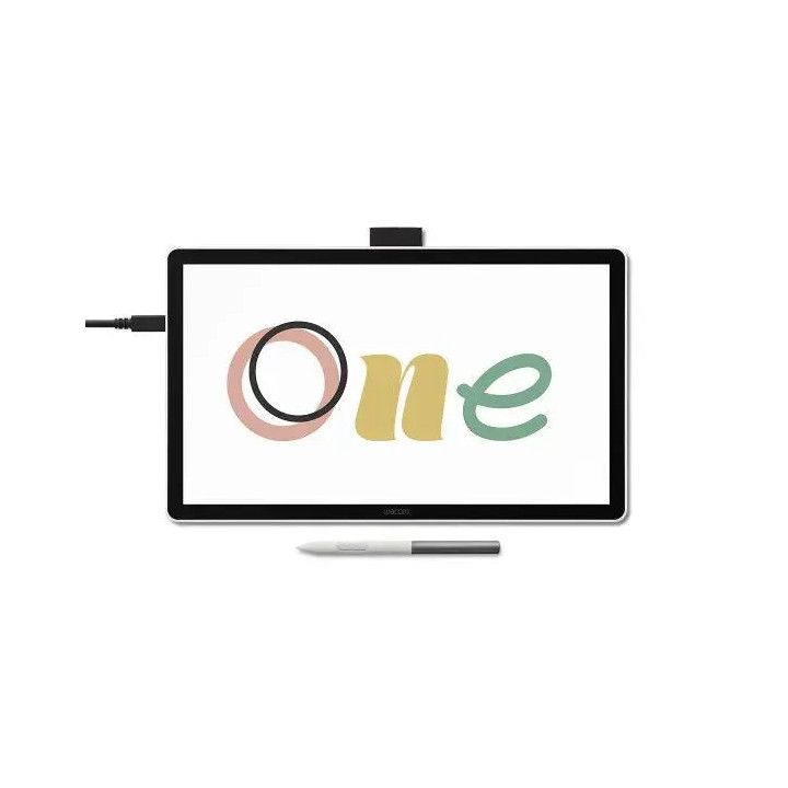 Графичен таблет WACOM One pen display 14.0", 1920 x 1080, USB-C, 4096 нива на натиск - DTC141W0 - 1