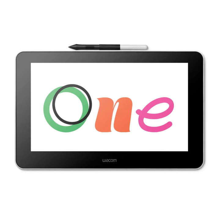 Графичен таблет WACOM One pen display 14.0", 1920 x 1080, USB-C, 4096 нива на натиск - DTC141W0 - 8