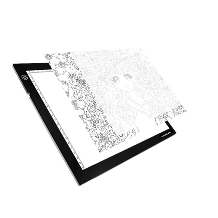 LED светеща подложка за рисуване HUION L4S, 321.50 x 228.50 mm, 1000 lpi, USB - L4S - 4