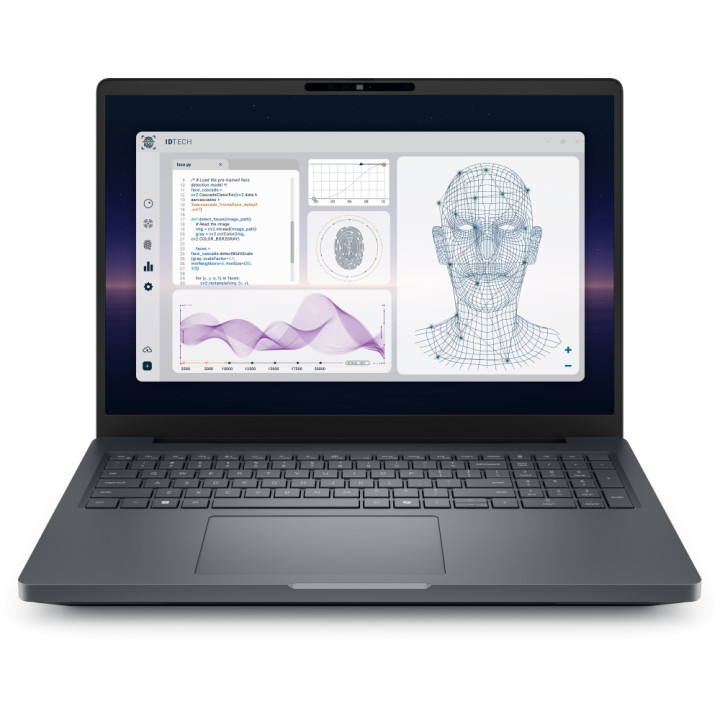 Лаптоп Dell Pro Max 16 Plus MB16250, 16.0" FHD+ 120Hz, Intel Core Ultra 7 265HX, NVIDIA RTX PRO 3000 12GB, 32GB DDR5 6400MT/s, 1