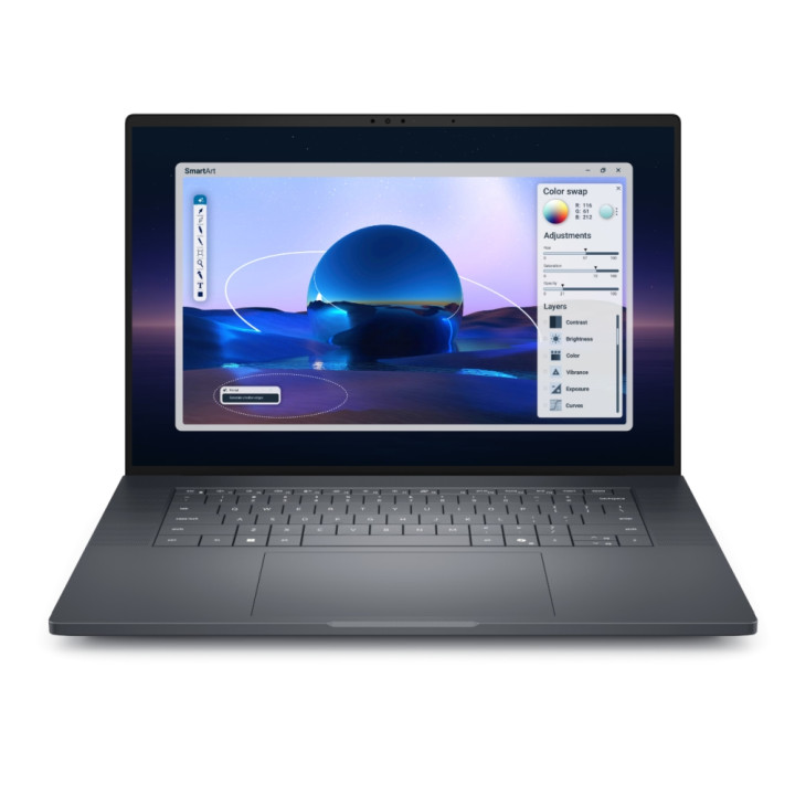 Лаптоп Dell Pro Max 16 Premium MA16250, 16" FHD+ 120Hz, Intel Core Ultra 7 265H, NVIDIA RTX PRO 2000 8GB, 32GB LPDDR5X 8400MT/s,