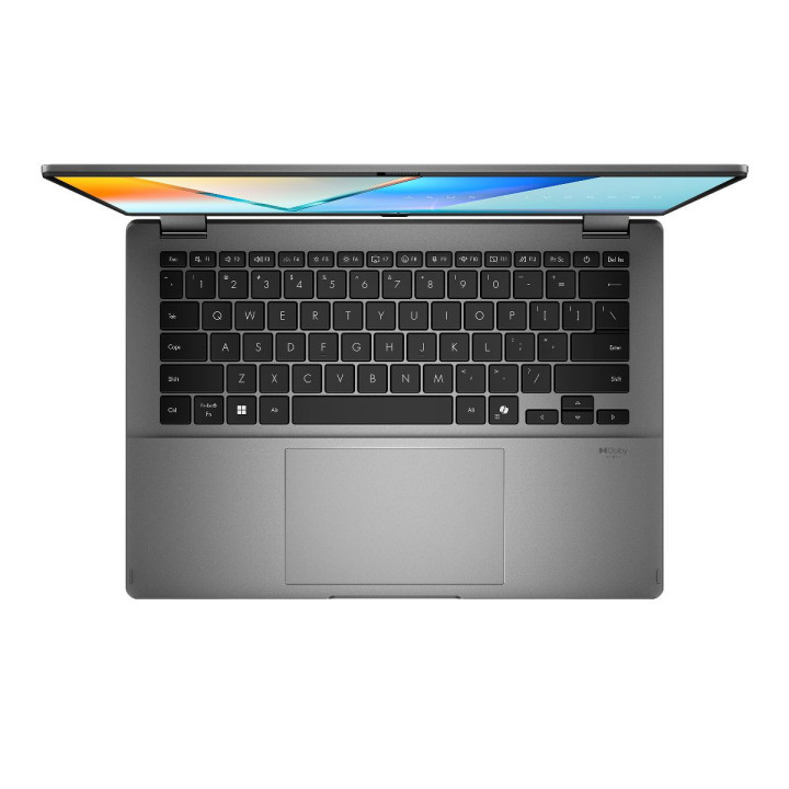Лаптоп ASUS VIVOBOOK 14 FLIP TP3407SA-SG155WNA, 14" WUXGA OLED, Intel Core Ultra 7 258V, 32GB LPDDR5X, 1TB SSD, Win 11 Home - 90