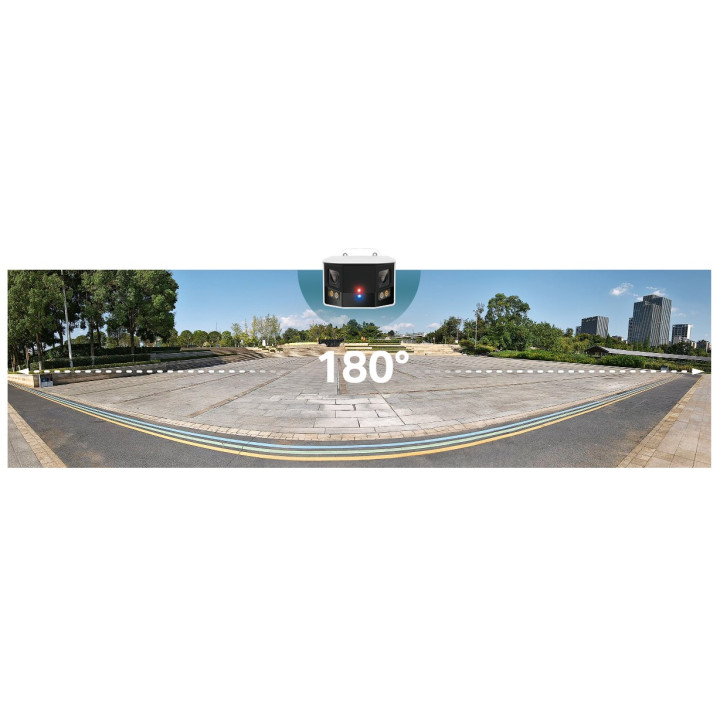 Мрежова камера TP-LINK VIGI InSight S385DPS, 8MP, панорамна външна - InSight S385DPS - 3