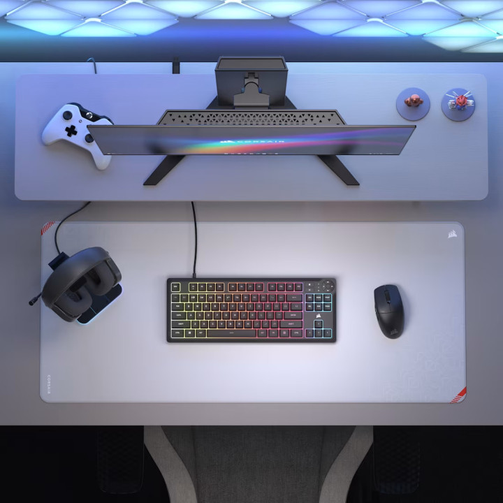 Геймърска клавиатура Corsair K55 Core TKL RGB - CH-9216065-NA - 8