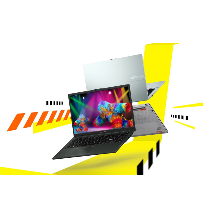 Лаптоп ASUS VIVOBOOK GO 15 E1504FA, 15.6" Full HD, AMD Ryzen 5 7520U, 16GB DDR5, 512GB SSD, Free OS - 90NB0ZR2-M04MW0 - 2