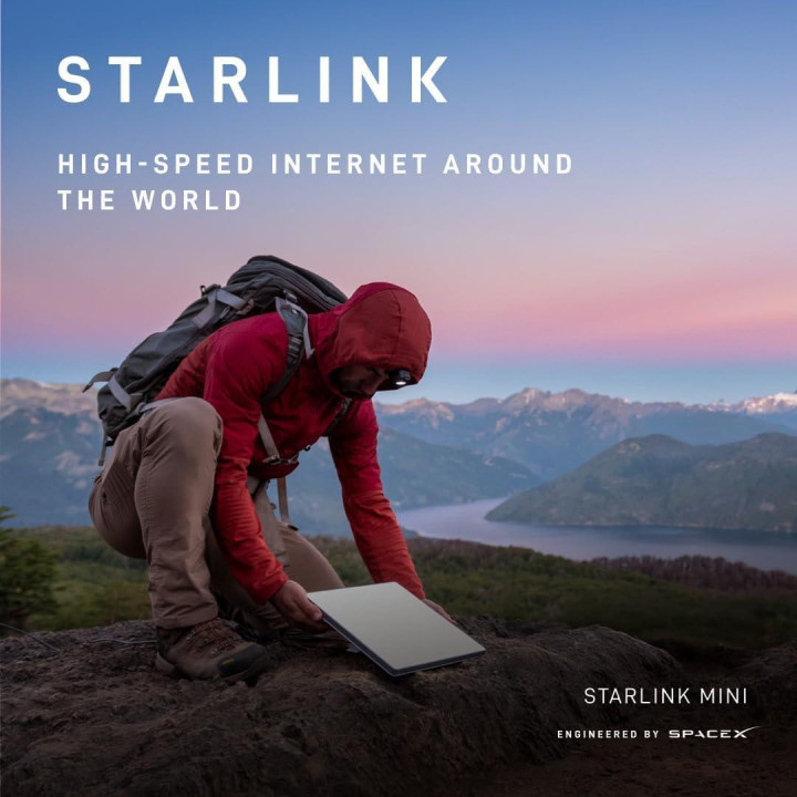 Комплект за сателитен интернет Starlink Mini, бял - 2535012-501 - 3