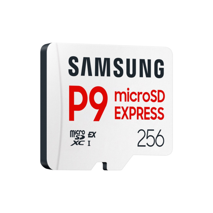 SD карта Samsung, 256GB micro SD P9 Express UHS-I Read 65K, Write 52K IOPS, UHS-I 2K IOPS Class 10 U3 V30 A1 - MB-MK256T/WW - 3