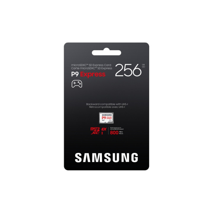 SD карта Samsung, 256GB micro SD P9 Express UHS-I Read 65K, Write 52K IOPS, UHS-I 2K IOPS Class 10 U3 V30 A1 - MB-MK256T/WW - 4