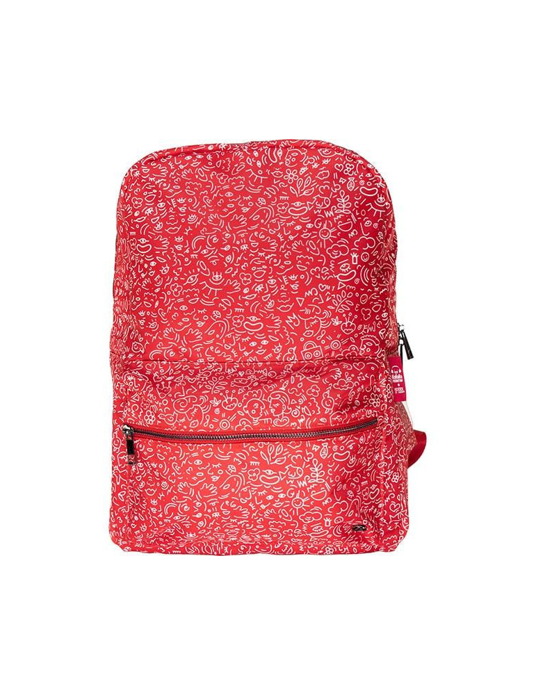 Раница за лаптоп Hama HaHaHa Feel, до 40 см, 15.6", Червен - Hama-185672