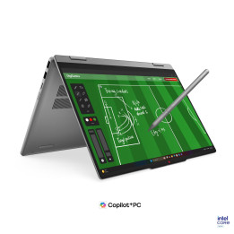 Лаптоп Lenovo IdeaPad 5 2-in-1 14IPH11, 14" WUXGA Touch, Intel Core Ultra 5 322, 16GB DDR5, 512GB SSD, Windows 11 Home - 83UG003