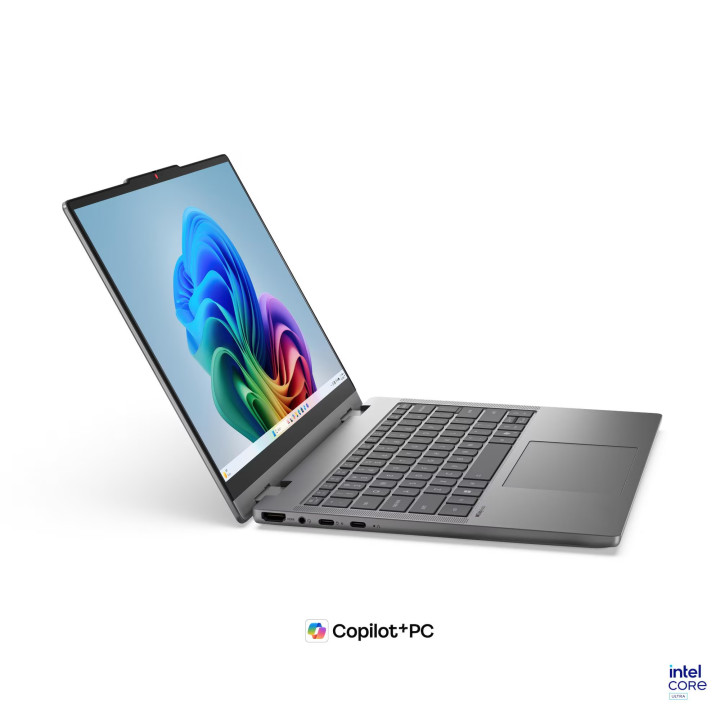 Лаптоп Lenovo IdeaPad 5 2-in-1 14IPH11, 14" WUXGA Touch, Intel Core Ultra 5 322, 16GB DDR5, 512GB SSD, Windows 11 Home - 83UG003