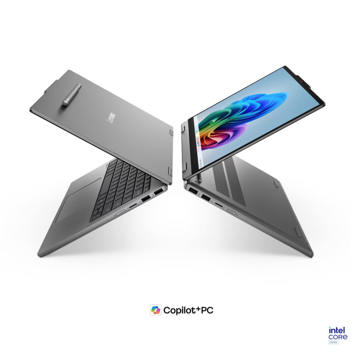 Лаптоп Lenovo IdeaPad 5 2-in-1 14IPH11, 14" WUXGA Touch, Intel Core Ultra 5 322, 16GB DDR5, 512GB SSD, Windows 11 Home - 83UG003