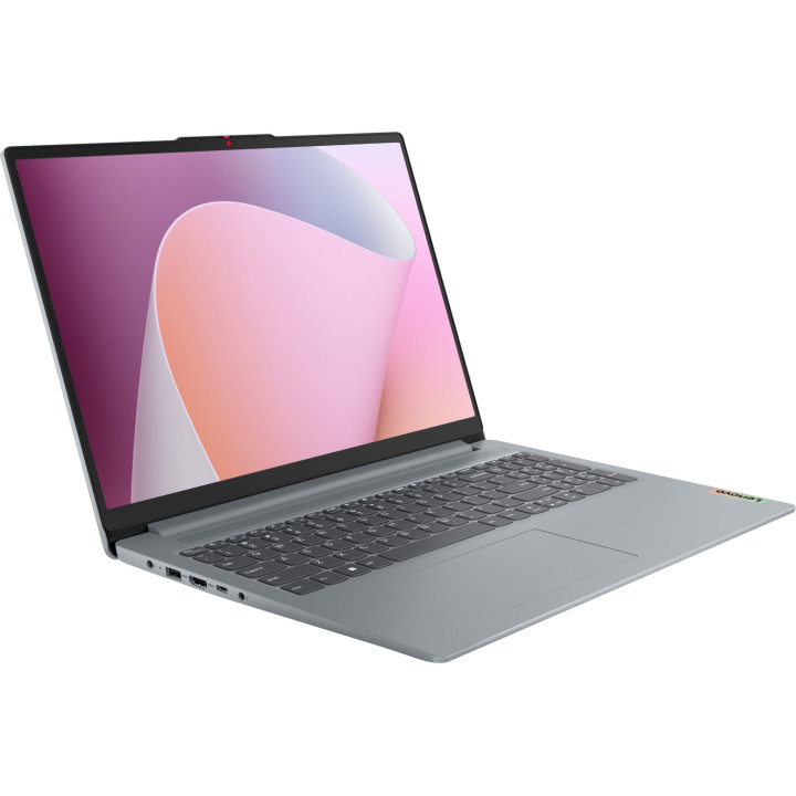 Лаптоп Lenovo IdeaPad Slim 3 15AMN8, 15.6" FHD TN, AMD Ryzen 3 30, 8GB DDR5, 256GB SSD PCIe 4.0, Без OS - 82XQ01MYBM - 3