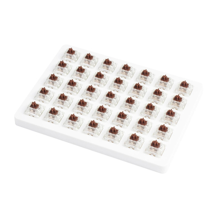 Суичове за механична клавиатура Keychron Gateron Cap Brown, 35 броя Cherry-MX/Gateron/Kailh - KEYCHRON-ACC-Z73 - 1
