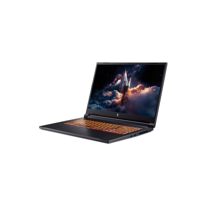 Лаптоп ACER Nitro ANV17-41-R6Q5, 17.3" QHD 165Hz IPS, AMD Ryzen 7 260, NVIDIA GeForce RTX 5060 8GB, 16GB DDR5, 1TB PCIe Gen4 SSD
