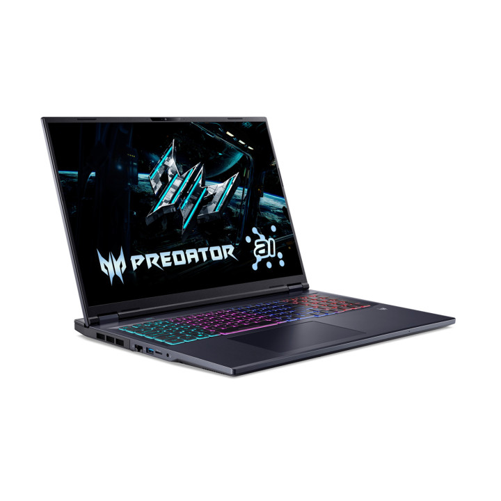Лаптоп ACER Predator Helios Neo 18 AI PHN18-72-76RA, 18" WQXGA IPS 165Hz, Intel Core Ultra 7 255HX, RTX 5060 8GB, 16GB DDR5, 1TB