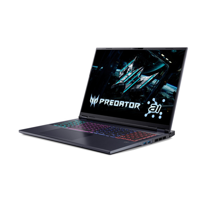 Лаптоп ACER Predator Helios Neo 18 AI PHN18-72-76RA, 18" WQXGA IPS 165Hz, Intel Core Ultra 7 255HX, RTX 5060 8GB, 16GB DDR5, 1TB